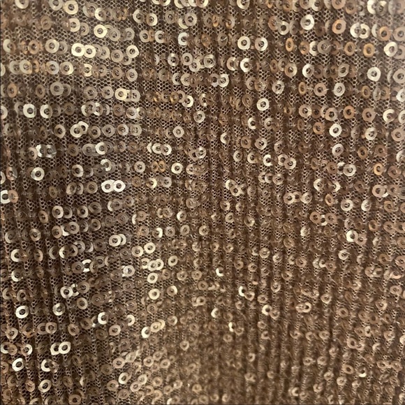 “ASTR” Sabrina Sequin Halter Romper - Picture 4 of 5